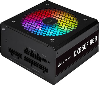Блок питания Corsair CX550F RGB CP-9020216-EU - фото