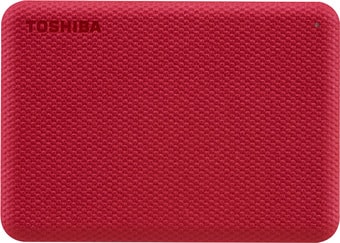 Внешний накопитель Toshiba Canvio Advance 2TB HDTCA20ER3AA (красный) - фото