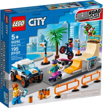 Конструктор LEGO City 60290 Скейт-парк - фото