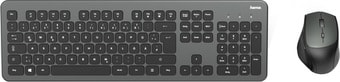 Клавиатура + мышь Hama KMW-700 Set (черный/серый) - фото