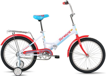 Детский велосипед Forward Timba 20 2021 (белый) - фото