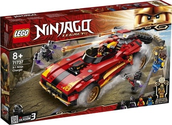 Конструктор LEGO Ninjago 71737 Ниндзя-перехватчик Х-1 - фото