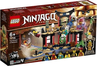 Конструктор LEGO Ninjago 71735 Турнир стихий - фото
