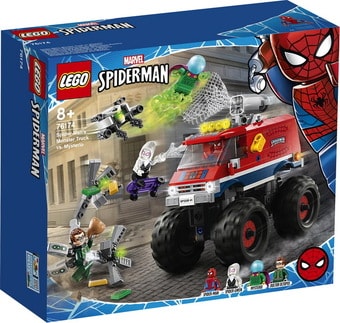 Конструктор LEGO Marvel Spiderman76174 Монстр-трак Человека-Паука против Мистери - фото