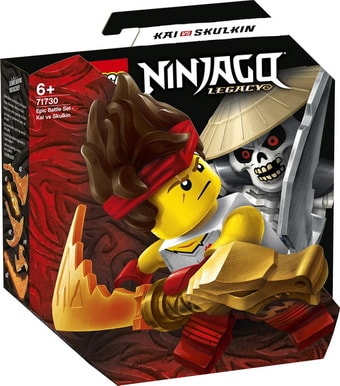 Конструктор LEGO Ninjago 71730 Легендарные битвы: Кай против Скелета - фото