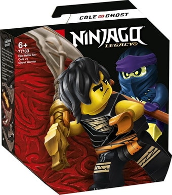 Конструктор LEGO Ninjago 71733 Легендарные битвы: Коул против Призрачного Воина - фото