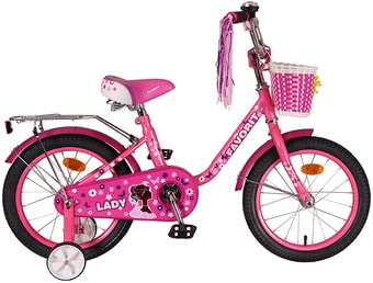 Детский велосипед Favorit Lady 16 2020 (розовый) - фото