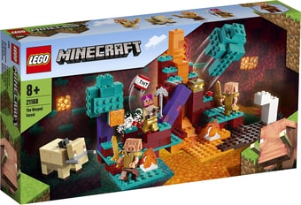 Конструктор LEGO Minecraft 21168 Искаженный лес - фото