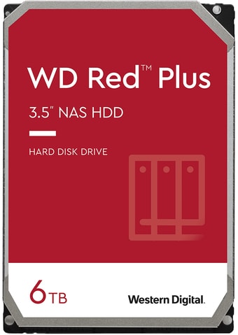 Жесткий диск WD Red Plus 6TB WD60EFZX - фото