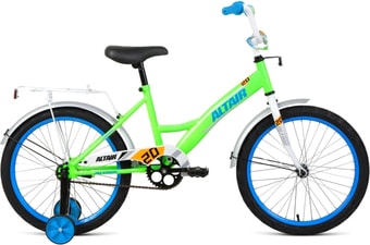 Детский велосипед Altair Kids 20 2021 (зеленый) - фото