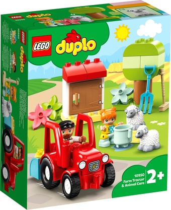 Конструктор LEGO Duplo 10950 Фермерский трактор и животные - фото