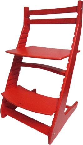 Растущий стул Millwood Вырастайка (красный) - фото