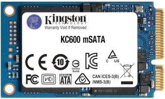 SSD Kingston KC600 512GB SKC600MS/512G - фото