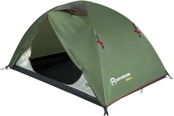 Треккинговая палатка Outventure Teslin 2 (зеленый) - фото