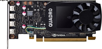 Видеокарта PNY Nvidia Quadro P1000 DVI 4GB GDDR5 VCQP1000DVIV2BLK-1 - фото