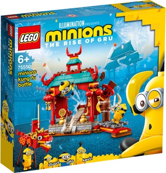 Конструктор LEGO Minions 75550 Миньоны бойцы кунг-фу - фото