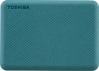 Внешний накопитель Toshiba Canvio Advance 2TB HDTCA20EG3AA (зеленый) - фото