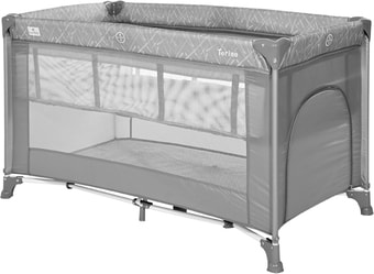 Манеж-кровать Lorelli Torino 2 Layers (grey) - фото