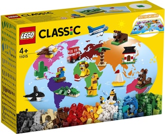 Конструктор LEGO Classic 11015 Вокруг света - фото