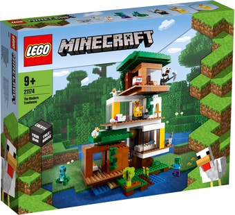 Конструктор LEGO Minecraft 21174 Современный домик на дереве - фото