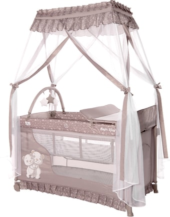 Манеж-кровать Lorelli Magic Sleep (beige) - фото