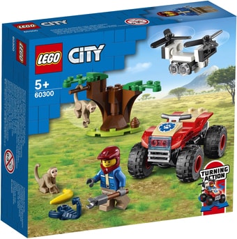 Конструктор LEGO City 60300 Спасательный вездеход для зверей - фото