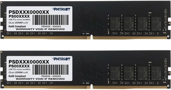 Оперативная память Patriot Signature Line 2x16GB DDR4 PC4-25600 PSD432G3200K - фото