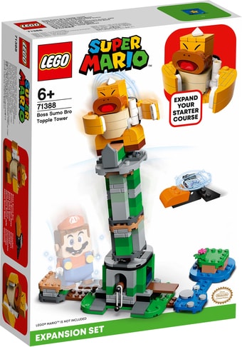 Конструктор LEGO Super Mario 71388 Падающая башня босса братца-сумо - фото