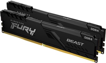 Оперативная память Kingston FURY Beast 2x8GB DDR4 PC4-21300 KF426C16BBK2/16 - фото