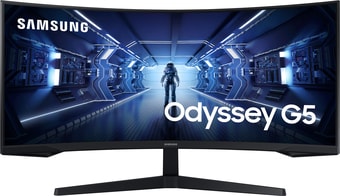 Монитор Samsung Odyssey G5 C34G55TWWI - фото