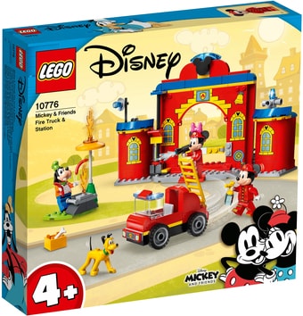 Конструктор LEGO Disney 10776 Пожарная часть и машина Микки и его друзей - фото