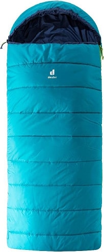 Спальный мешок Deuter Starlight SQ (левая молния/голубой) - фото