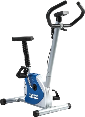 Велотренажер Sundays Fitness ES-8001 (синий) - фото