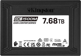 SSD Kingston DC1500M 7.68TB SEDC1500M/7680G - фото