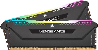 Оперативная память Corsair Vengeance RGB PRO SL 2x16GB DDR4 PC4-28800 CMH32GX4M2D3600C18 - фото