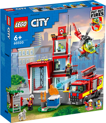 Конструктор LEGO City 60320 Пожарная часть - фото