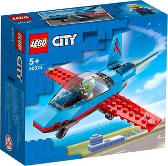 Конструктор LEGO City 60323 Трюковый самолет - фото
