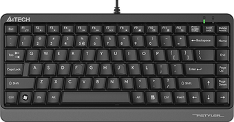Клавиатура A4Tech Fstyler FKS11 (черный/серый) - фото