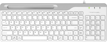 Клавиатура A4Tech Fstyler FK25 (белый/серый) - фото