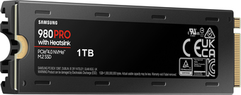 SSD Samsung 980 Pro с радиатором 1TB MZ-V8P1T0CW - фото