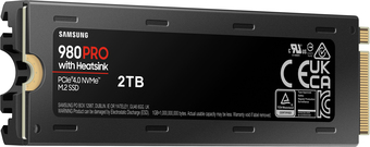 SSD Samsung 980 Pro с радиатором 2TB MZ-V8P2T0CW - фото