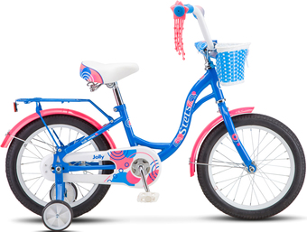 Детский велосипед Stels Jolly 16 V010 2022 (синий) - фото