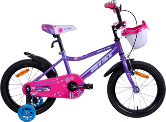 Детский велосипед AIST Wiki 16 2022 (фиолетовый) - фото