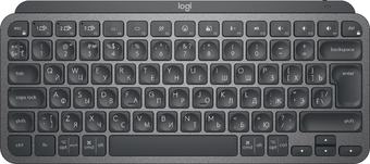 Клавиатура Logitech MX Keys Mini (графит) - фото