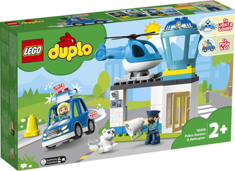Конструктор LEGO Duplo 10959 Полицейский участок и вертолет - фото