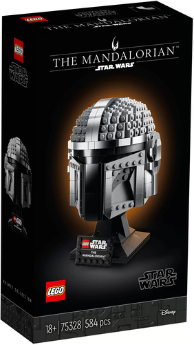 Конструктор LEGO Star Wars 75328 Шлем Мандалорца - фото