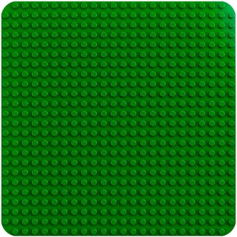 Конструктор LEGO Duplo 10980 Зеленая пластина для строительства - фото