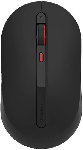 Мышь Xiaomi Miiiw Wireless Mouse Silent MWMM01 (черный) - фото