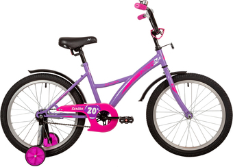 Детский велосипед Novatrack Strike 20 2022 203STRIKE.VL22 (фиолетовый) - фото