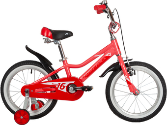 Детский велосипед Novatrack Novara 16 2022 165ANOVARA.CRL22 (красный) - фото